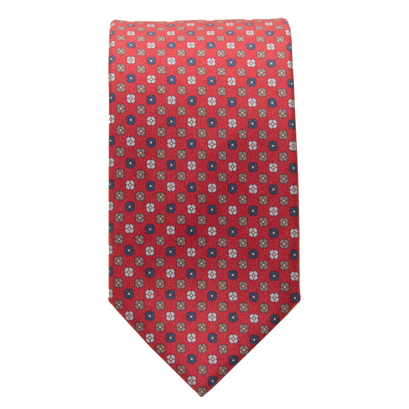 Krawatte aus reiner Seide, 100 in Como Made 